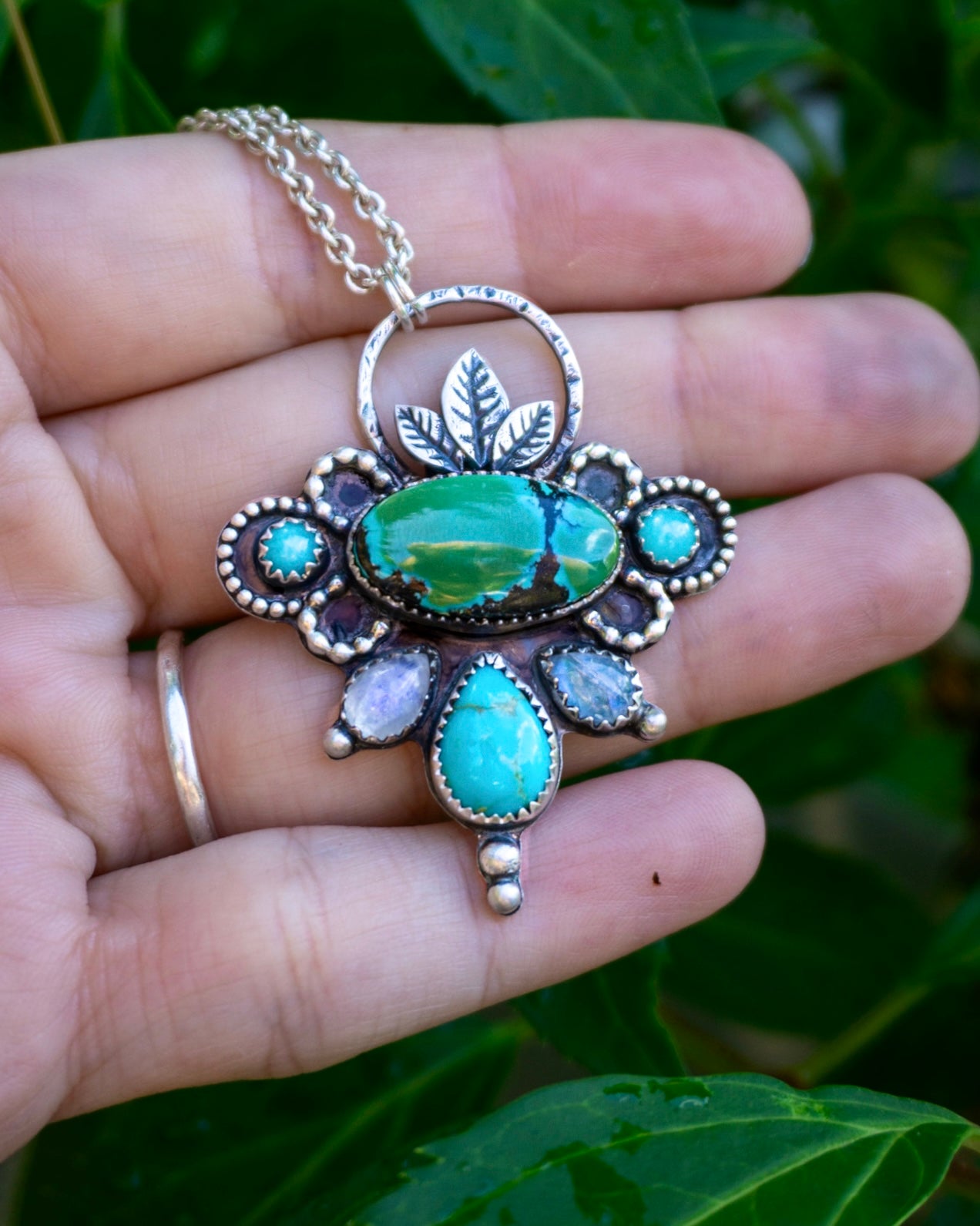 Turquoise Dew Drops