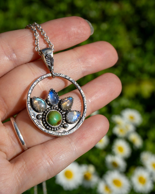 Flower of Stones Necklace