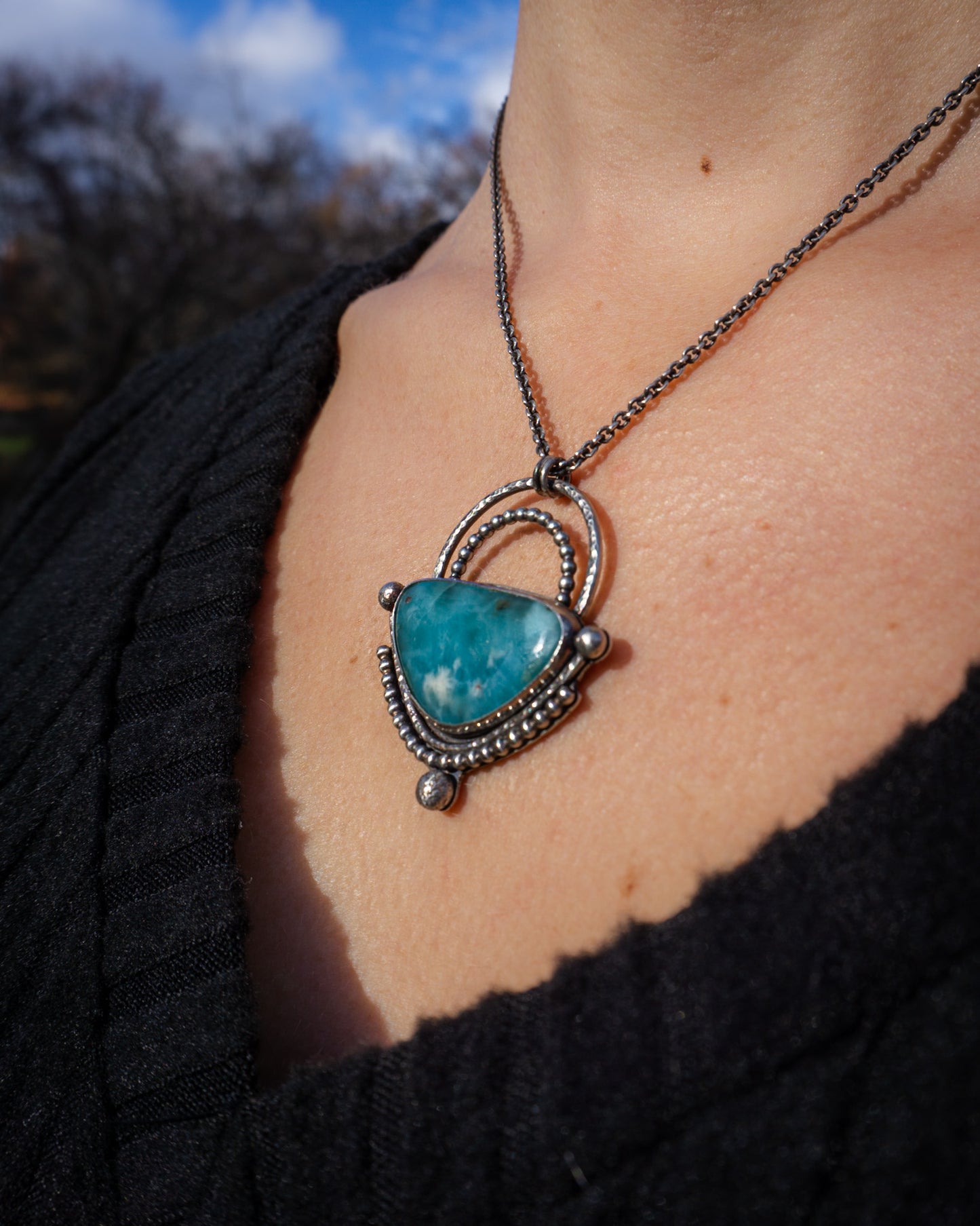 Larimar Necklace