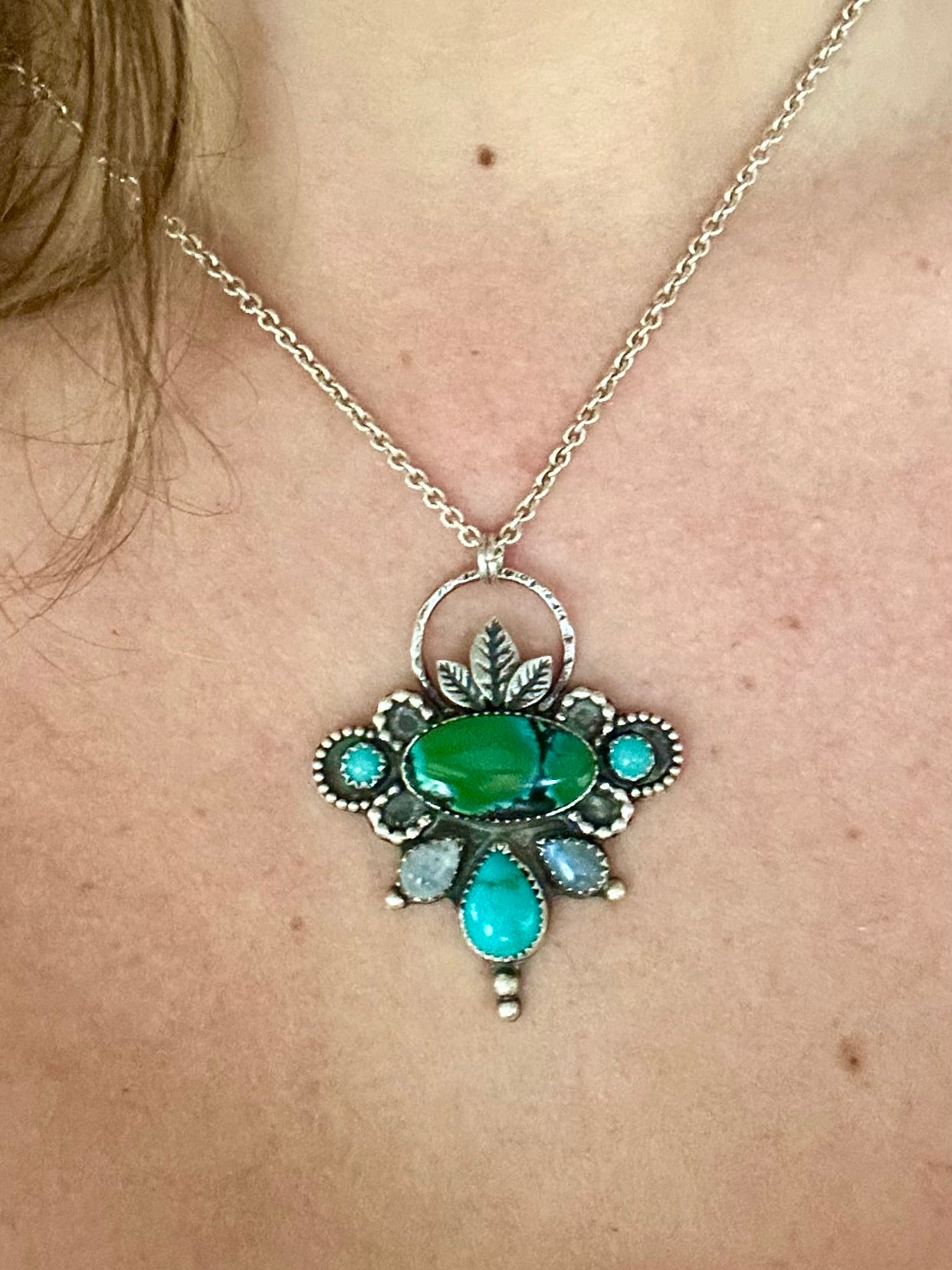 Turquoise Dew Drops