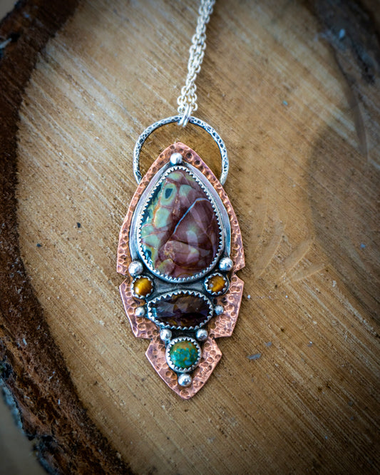 Butterfly Jasper Relic