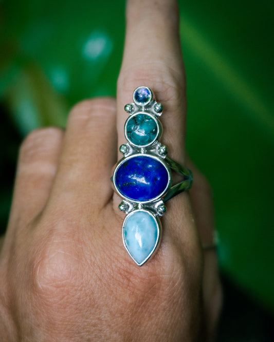 Hues of Blue Ring