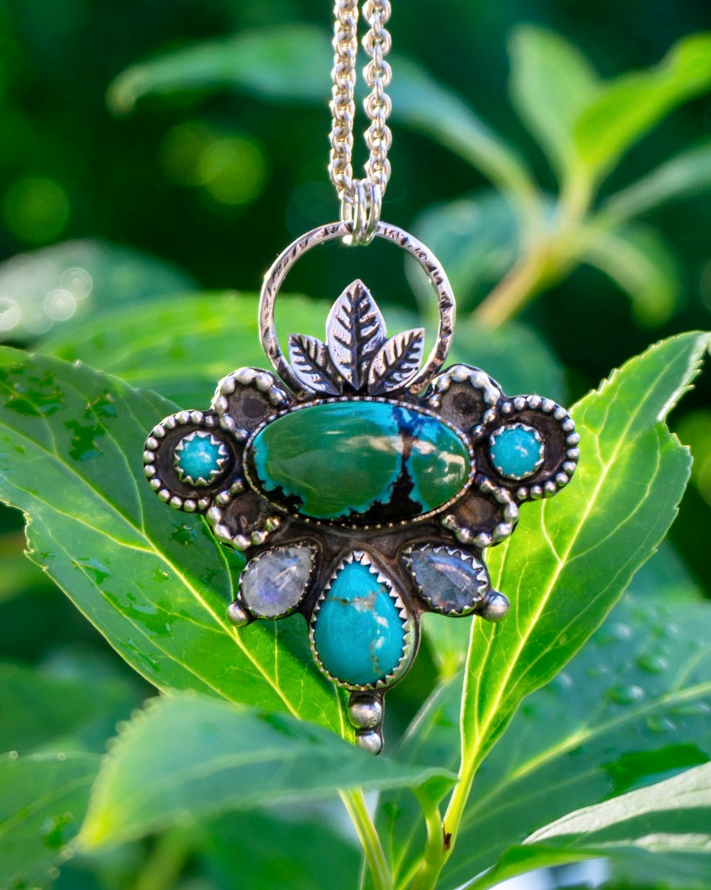 Turquoise Dew Drops